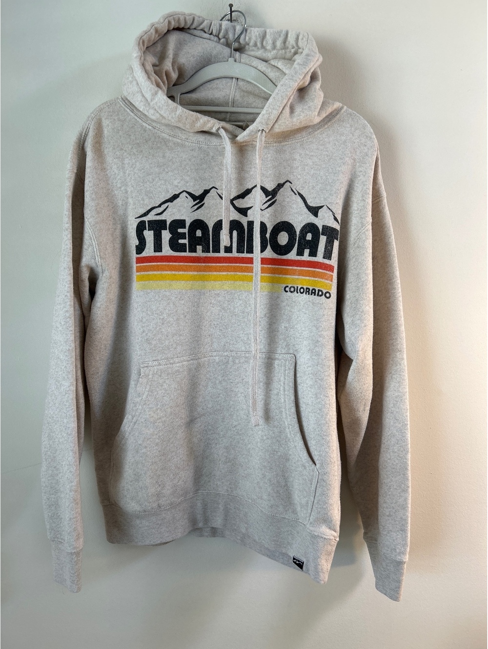 TechStyles Steamboat Colorado Hoodie Sweatshirt Medium